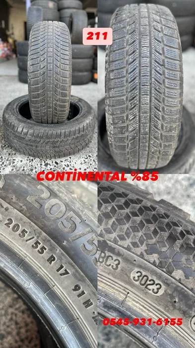 205/55R17 91H CONTİNENTAL (K23) 2 ADET