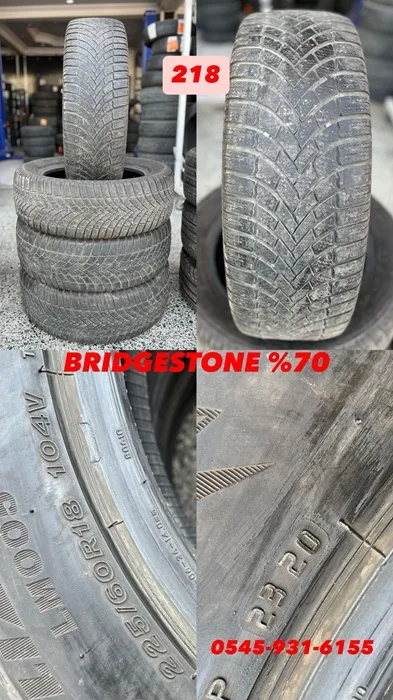 225/60R18 104V BRIDGESTONE (K20) 4 ADET