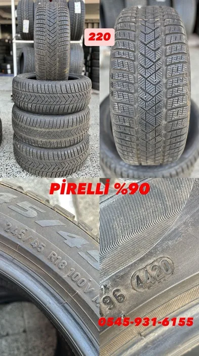 245/45R18 100V PİRELLİ (K20) 4 ADET