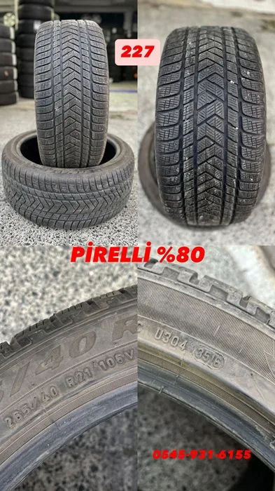 265/40R21 105V PİRELLİ (K16) 2 ADET