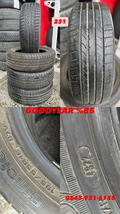 195/55R16 87V GOODYEAR (Y22) 4 ADET