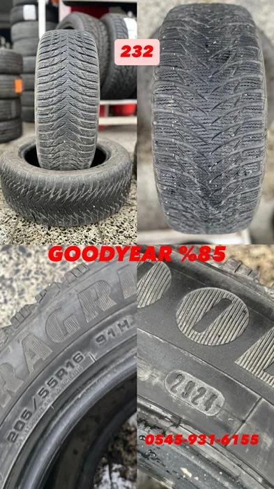 205/55R16 91H GOODYEAR (K24) 2 ADET