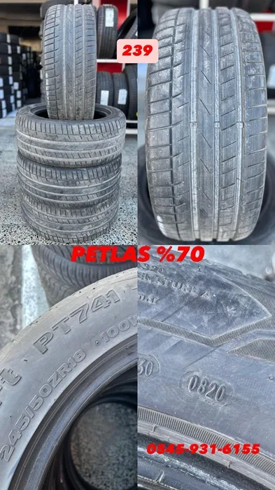 245/50ZR18 100V PETLAS (Y20) 4 ADET