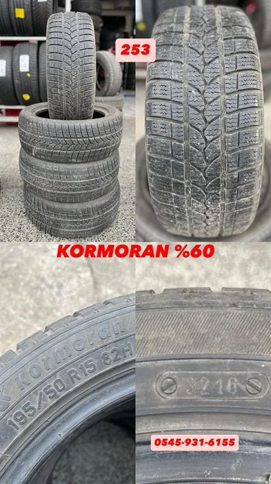 195/50R15 82H KORMORAN (K16) 4 ADET