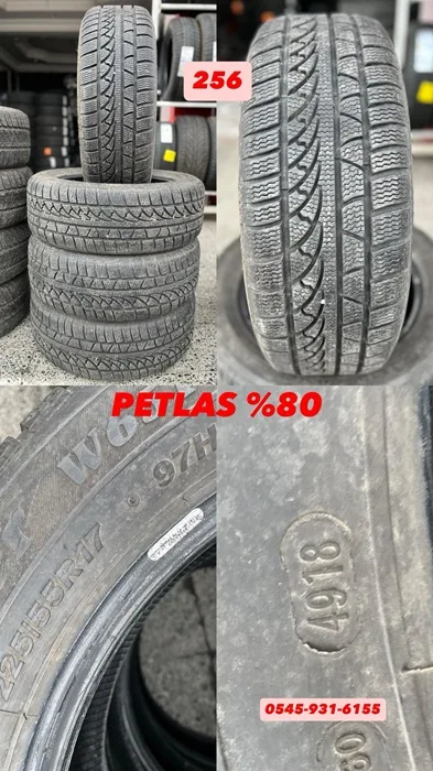 225/55R17 97H PETLAS (K18) 4 ADET