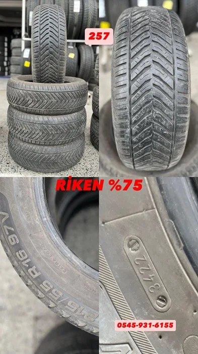 215/55R16 97V RİKEN (M22) 4 ADET