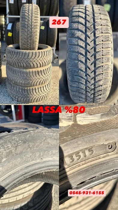195/60R15 88T LASSA (K15) 4 ADET