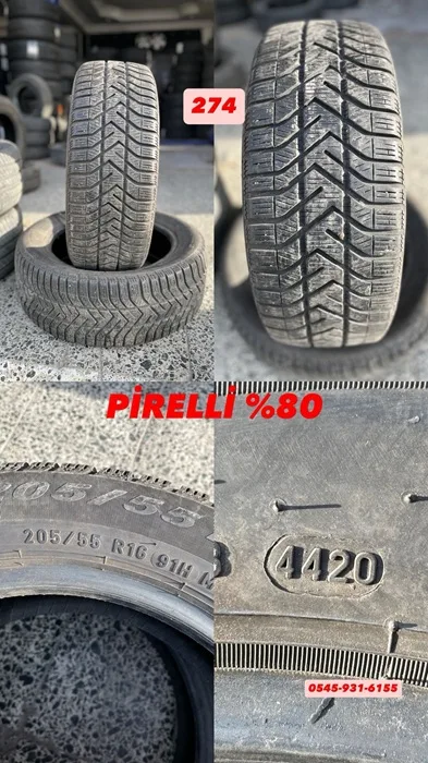 205/55R16 91H PİRELLİ (K20) 2 ADET