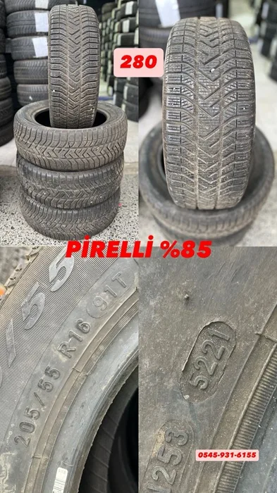205/55R16 91T PİRELLİ (K21) 4 ADET