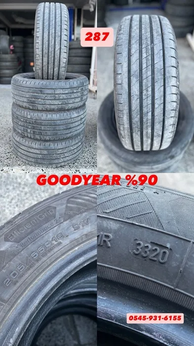 205/55R16 91V GOODYEAR (Y20) 4 ADET