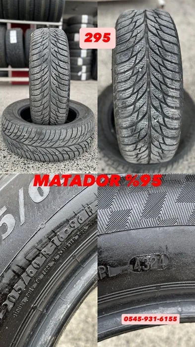 205/60R16 96H MATADOR (K24) 2 ADET