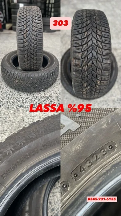 205/60R16 92H LASSA (K23) 2 ADET