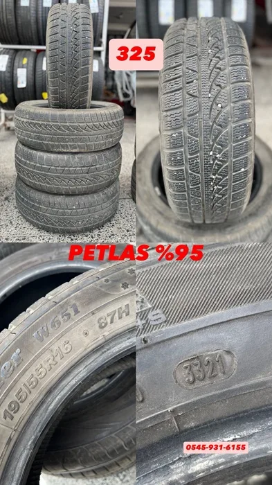 195/55R16 87H (K21) PETLAS (K21) 4 ADET