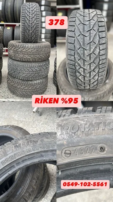 225/45R17 94V RİKEN (K22) 4 ADET