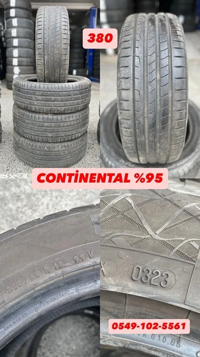 215/55R18 99V CONTİNENTAL (Y23) 4 ADET