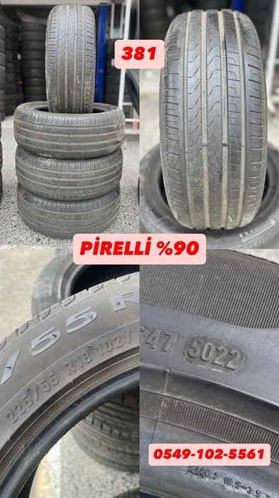 225/55R18 102Y PİRELLİ (Y22) 4 ADET