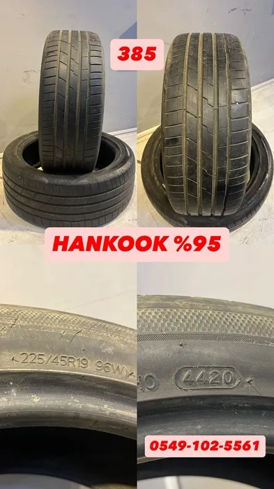 225/45R19 96W HANKOOK (Y20) 2 ADET