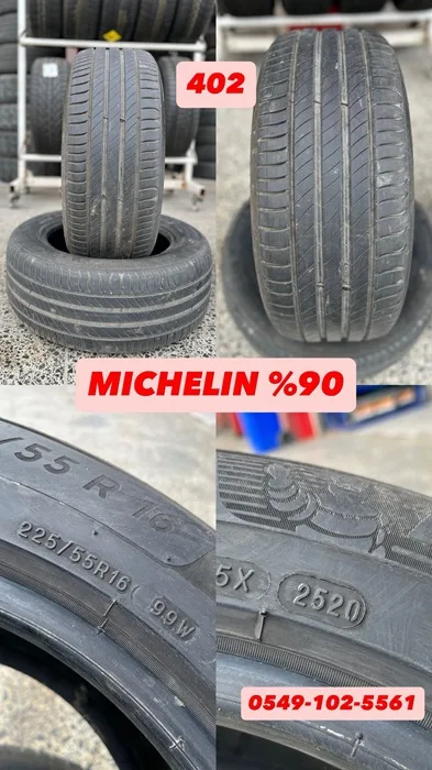 225/55R16 99W MICHELIN (Y20) 2 ADET