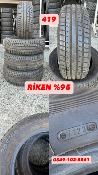 205/60R16 92H RİKEN (Y23) 4 ADET