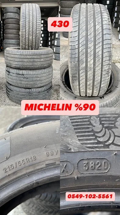 215/55R18 99V MICHELIN (Y20) 4 ADET