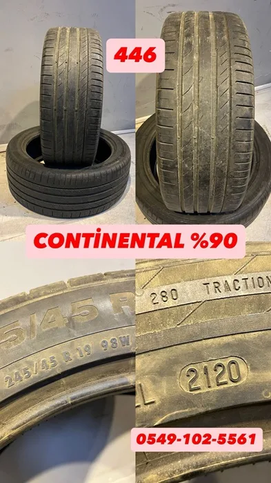 245/45R19 98W CONTİNENTAL (Y20) 2 ADET