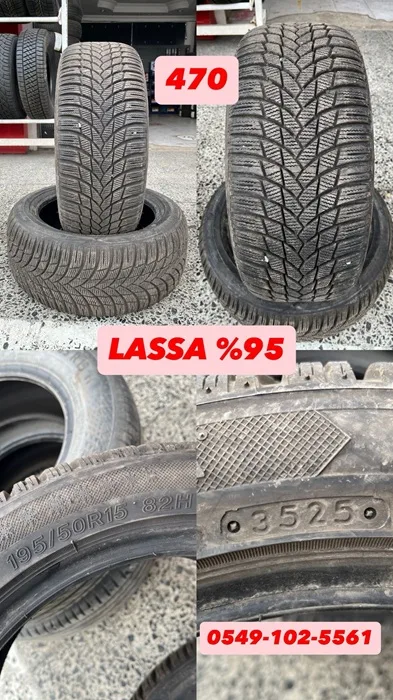 195/50R15 82H LASSA (K25) 2 ADET