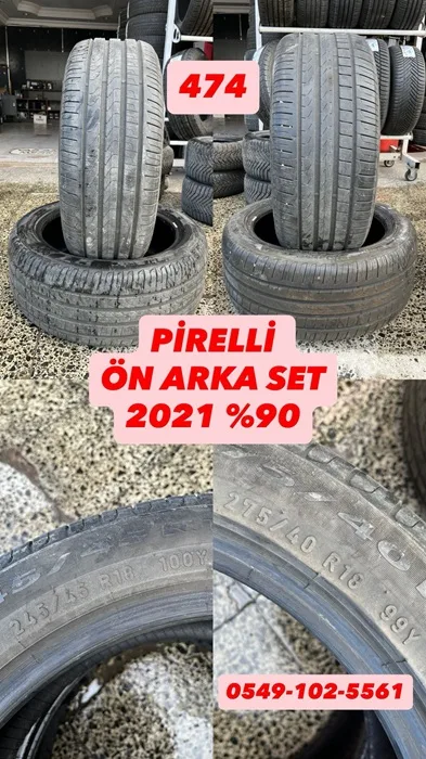 PİRELLİ ÖN-ARKA-SET 245/45R18 100Y - 275/40R18 99Y (Y21)