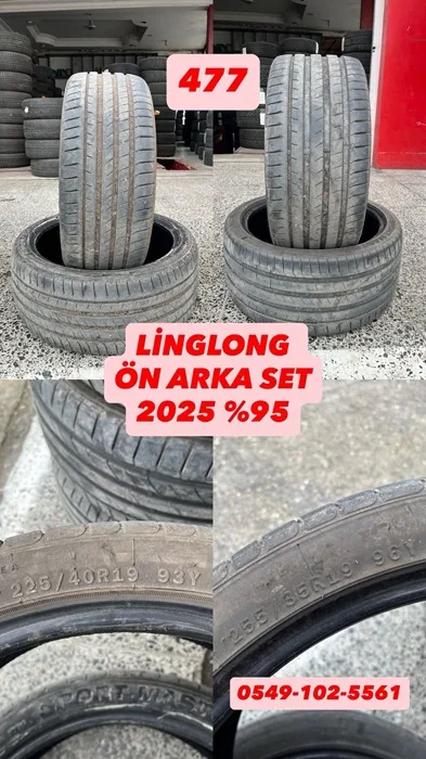 LİNGLONG ÖN ARKA SET 225/40R19 93Y - 255/35R19 96Y (Y25)