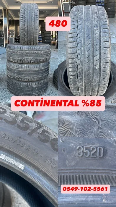 235/50R19 99W CONTİNENTAL (Y20) 4 ADET