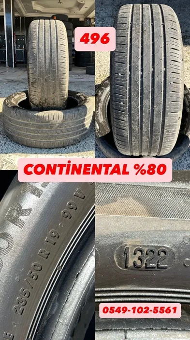 235/50R19 99V CONTİNENTAL (Y22) 2 ADET