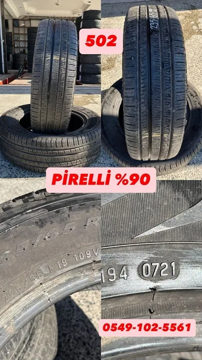 235/65R19 109V PİRELLİ (Y21) 2 ADET