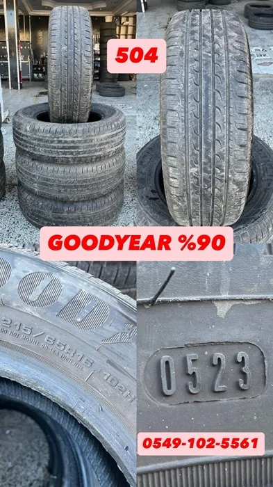 215/65R16 102H GOODYEAR (Y23) 4 ADET