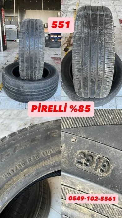 255/55R20 110W PİRELLİ (M19) 2 ADET