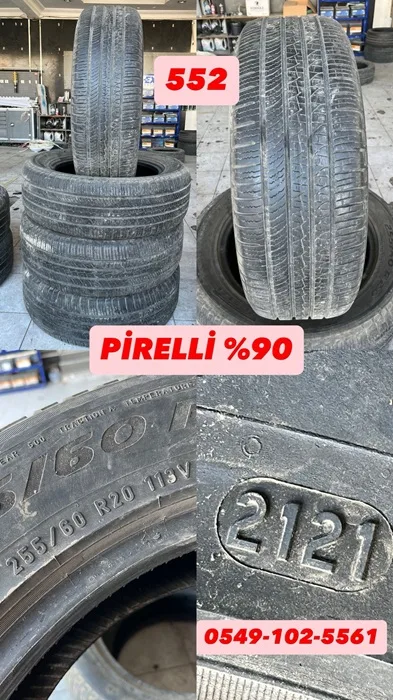 255/60R20 113V PİRELLİ (M21) 4 ADET