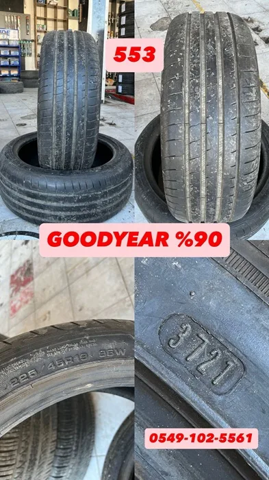 225/45R19 96W GOODYEAR (Y21) 2 ADET