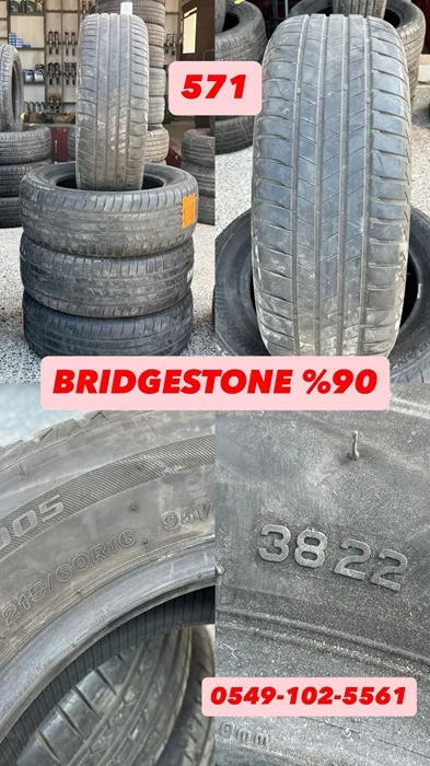 215/60R16 95V BRIDGESTONE (Y22) 4 ADET