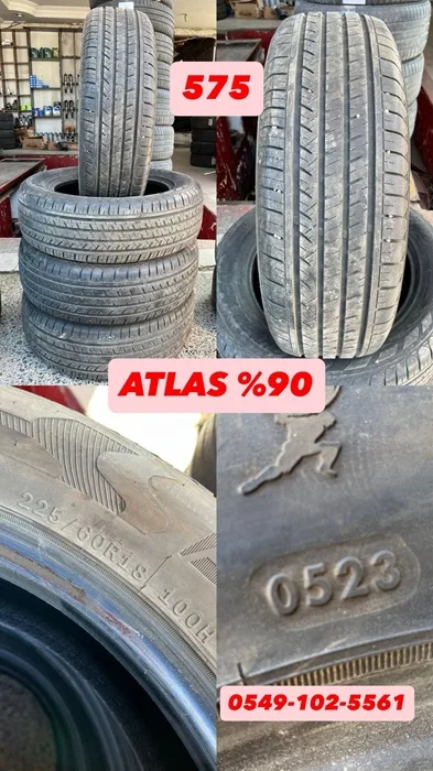 225/60R18 100H ATLAS (Y23) 4 ADET