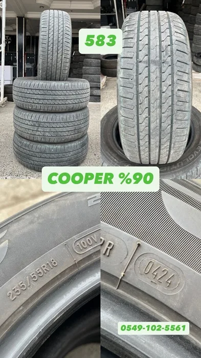 235/55R18 100V COOPER (Y24) 4 ADET