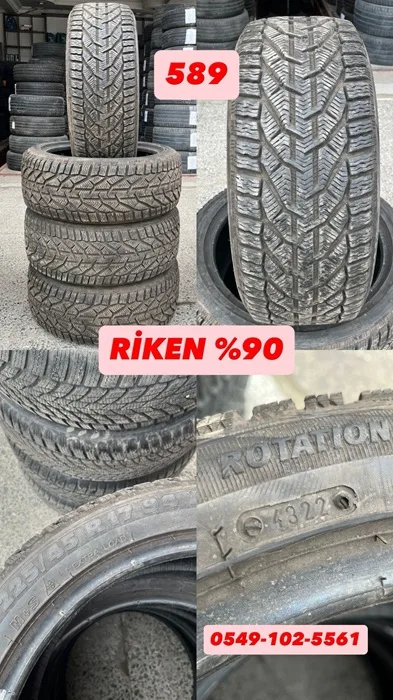 225/45R17 94Y RİKEN (K22) 4 ADET