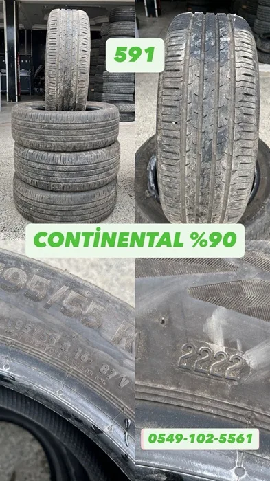 195/55R16 87V CONTİNENTAL (Y22) 4 ADET