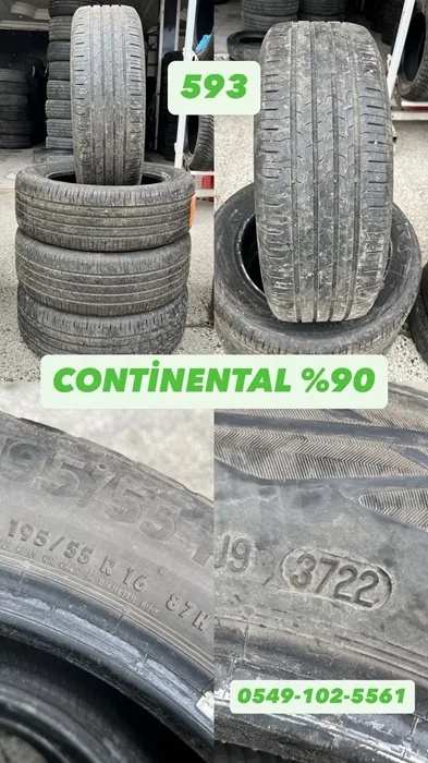 195/55R16 87H CONTİNENTAL (Y22) 4 ADET