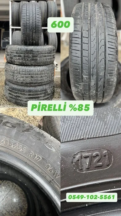 215/55R17 94W PİRELLİ (Y21) 4 ADET
