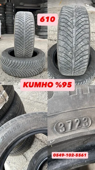 205/55R16 91H KUMHO (K23) 2 ADET