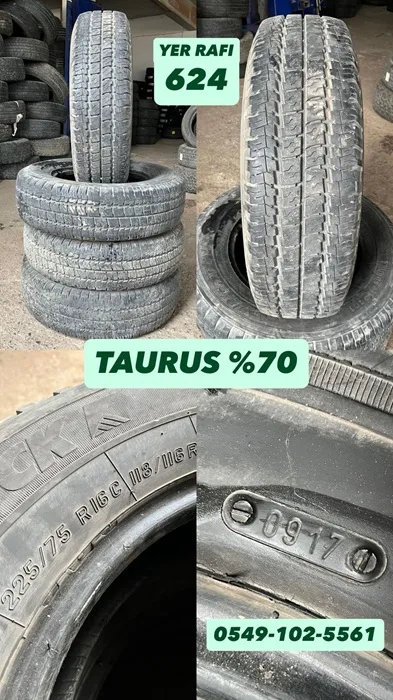 225/75R16C 118/116R TAURUS (Y17) 4 ADET YER RAFI