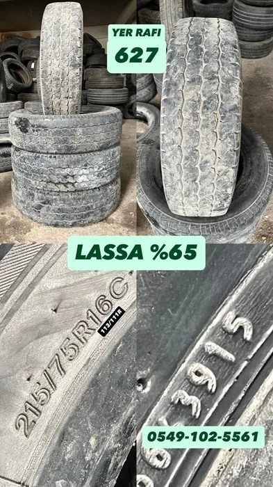 215/75R16C 113/111R LASSA (Y15) 4 ADET YER RAFI