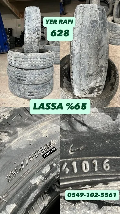 215/75R16C 113/111R LASSA (Y16) 4 ADET YER RAFI