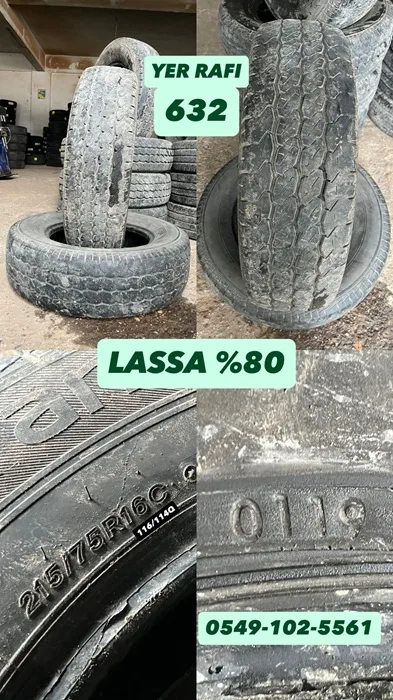215/75R16C 116/114Q LASSA (Y19) 2 ADET YER RAFI