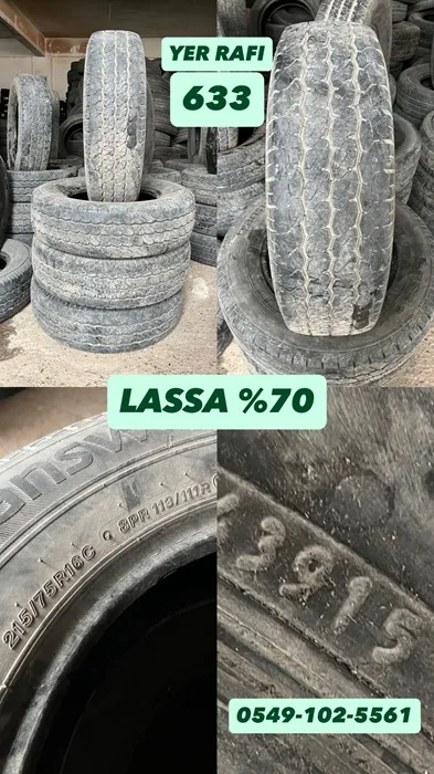 215/75R16C 113/111R LASSA (Y15) 4 ADET YER RAFI