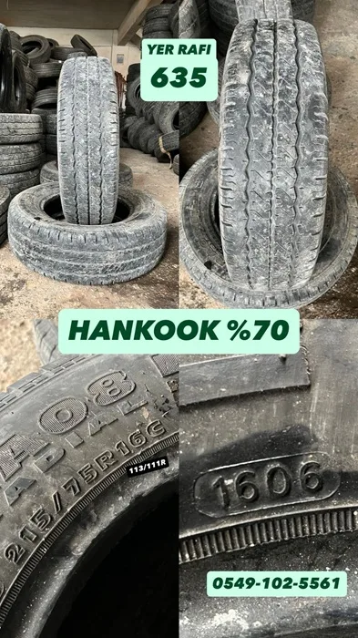 215/75R16C 113/111R HANKOOK (Y06) 2 ADET