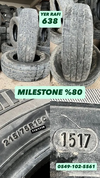 215/75R16C 113/111R MILESTONE (Y17) 2 ADET